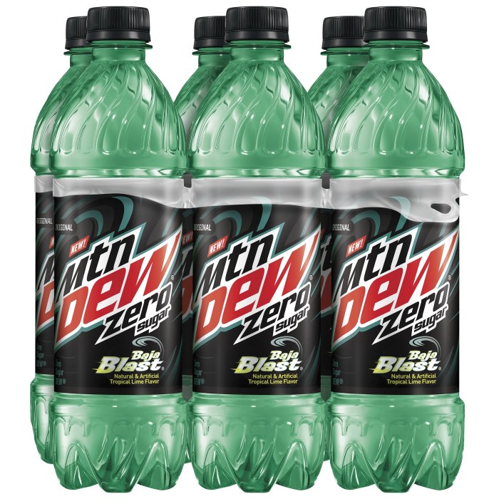 Baja blast nutrition facts sugar