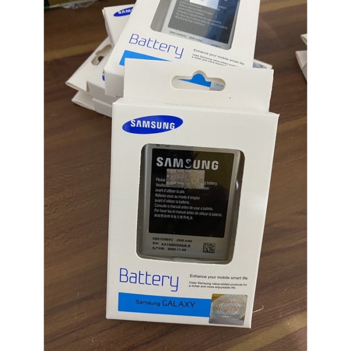 Samsung galaxy note 1 battery specification