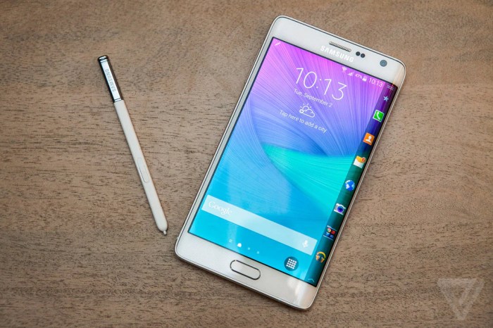 Samsung galaxy note 4 edge specification gsmarena